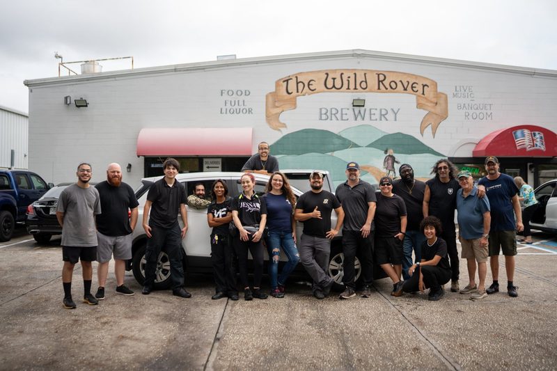 The whole crew